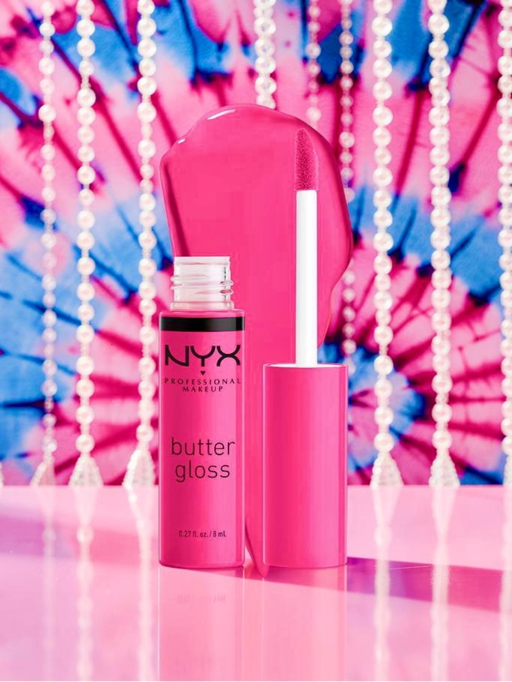 NYX Butter Gloss Lip Gloss - Hot Pink